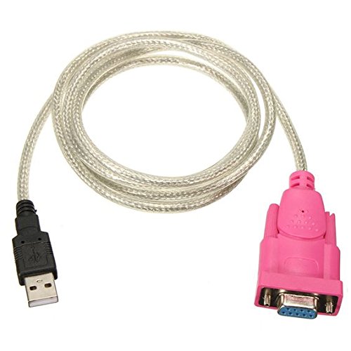 USB TO RS-232 SERIAL CABLE ADAPTER (PINK HEAD)