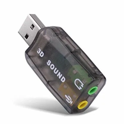 Technotech 5.1 USB Sound Card with Mic & Headphone Jack