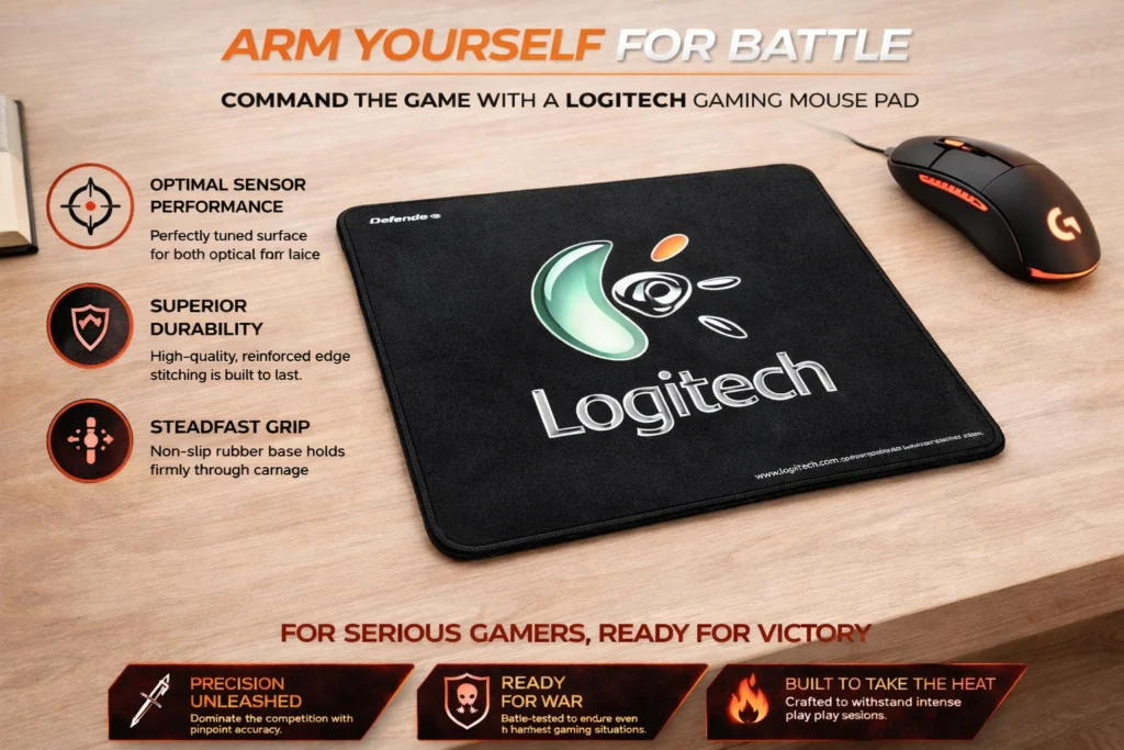 Logitech Indian Mouse Pad (Multi Color) Technotech Technologies