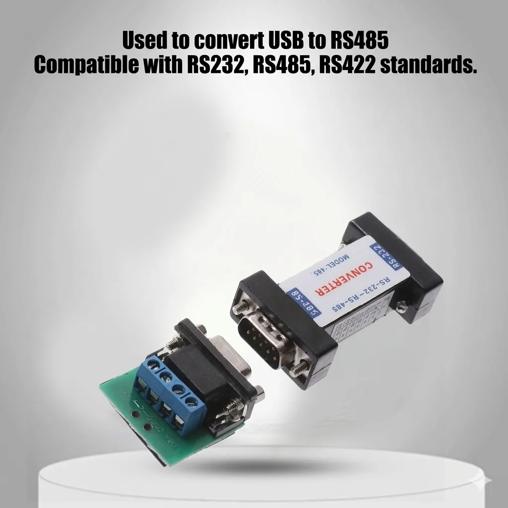 9 PIN MINI-SIZE RS232 TO RS485 COMMUNICATION DATA CONVERTER ADAPTER Technotech Technologies