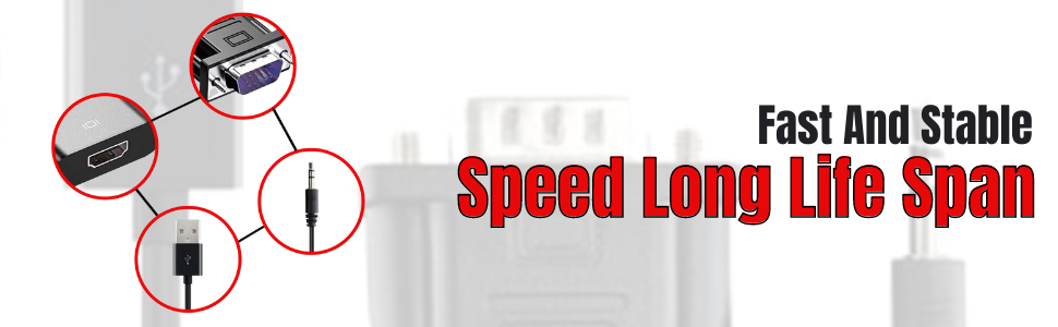 VGA TO HDMI CONVERTER WITH AUDIO(Blister Packing) Technotech Technologies