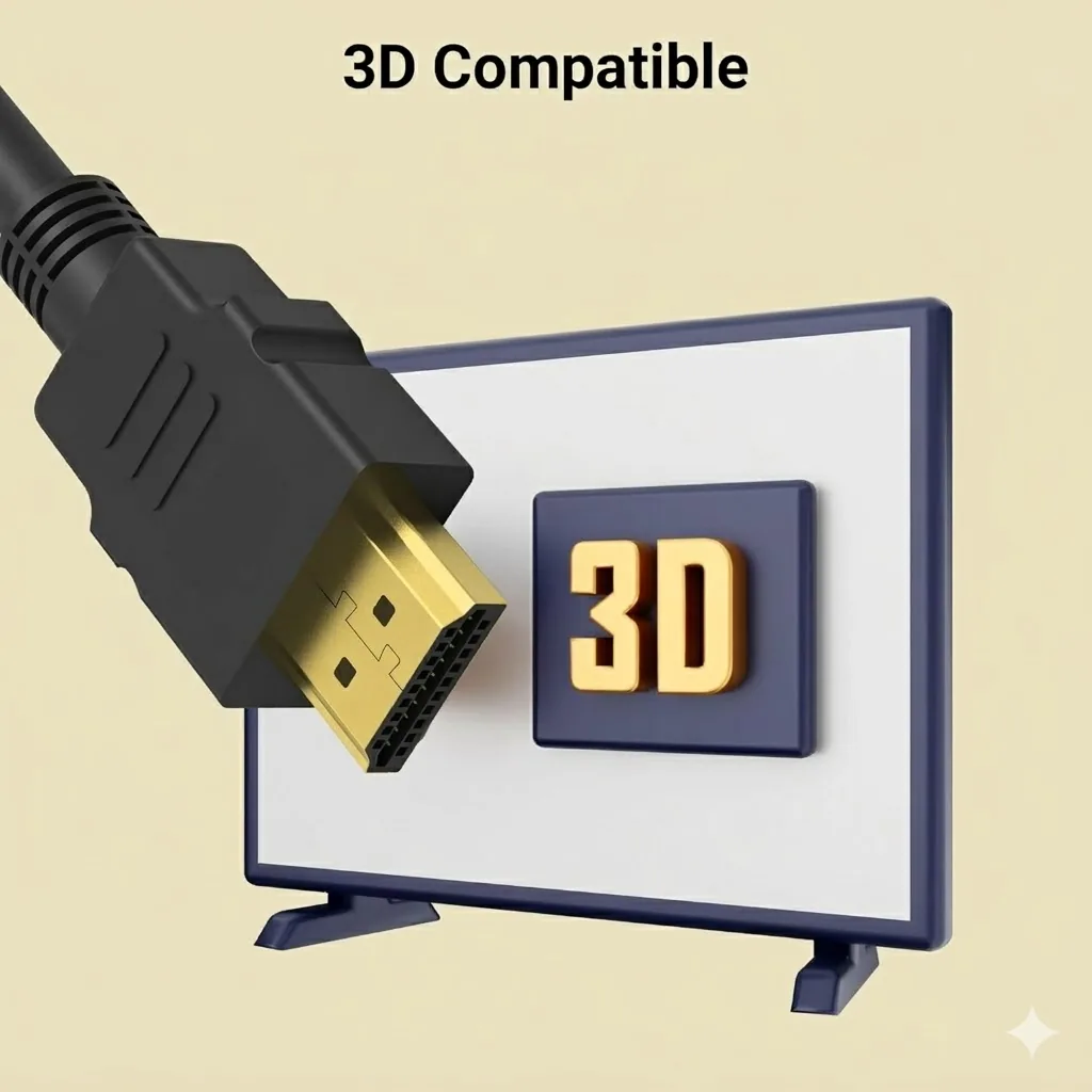 Technotech HDMI Male to Male Cable | High Speed | 1080p (10 Meter, Black) Technotech Technologies