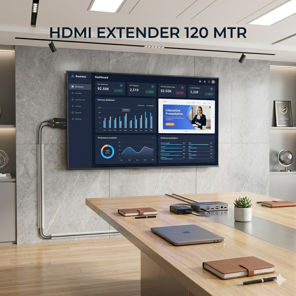 HDMI EXTENDER 120 mtr Technotech Technologies