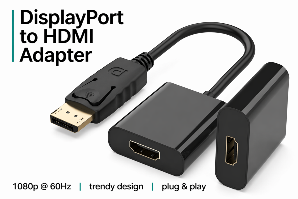 DisplayPort (DP) to HDMI Converter Adapter Technotech Technologies
