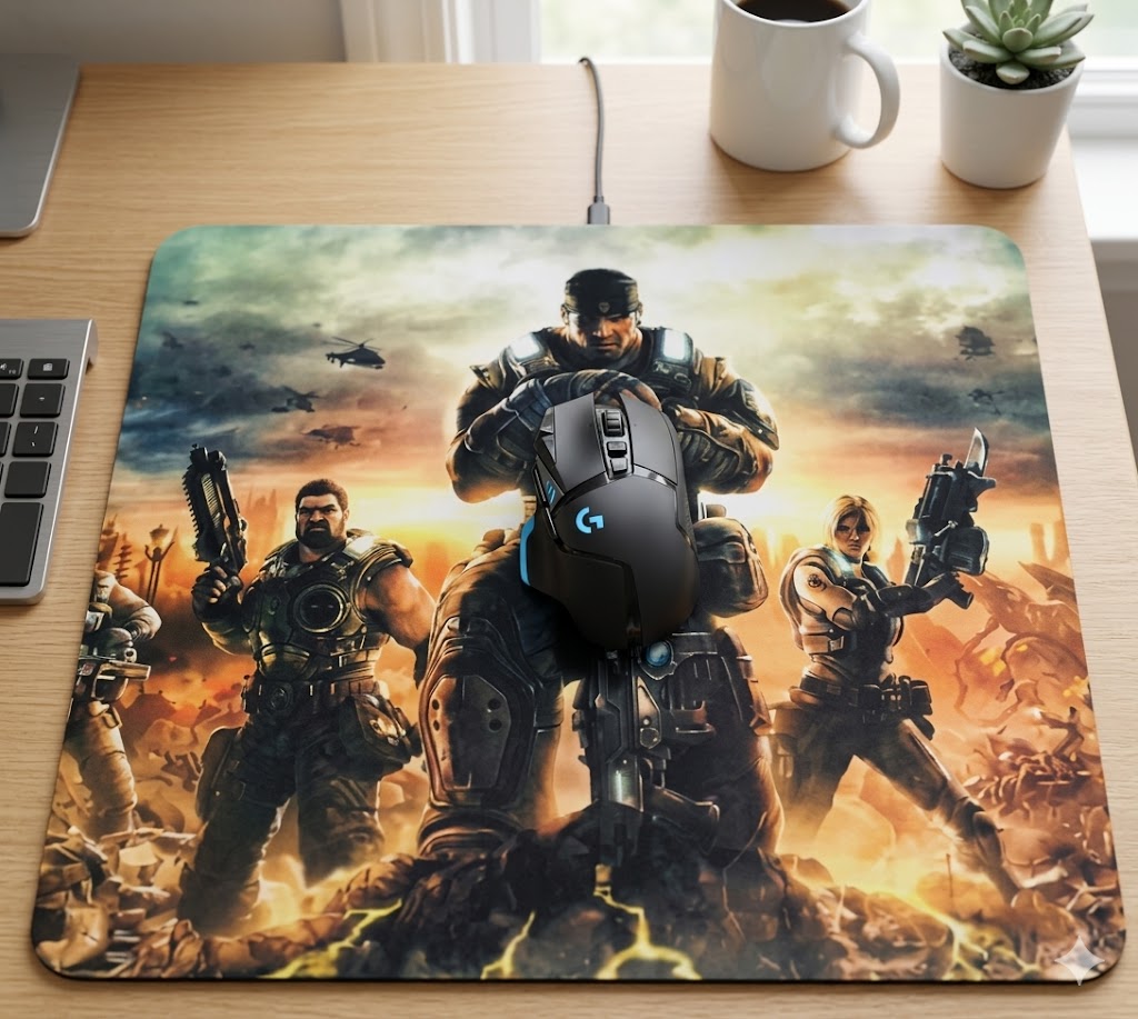 Technotech Gaming Mouse Pad 250x290x2mm (X-88, Multi Design) Technotech Technologies