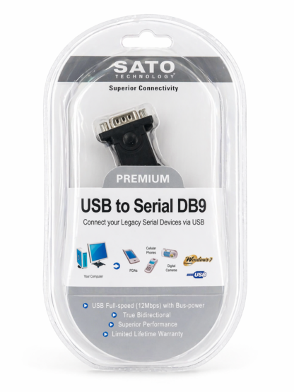 USB to Serial RS-232 DB9 Adapter with Cable – BAFO