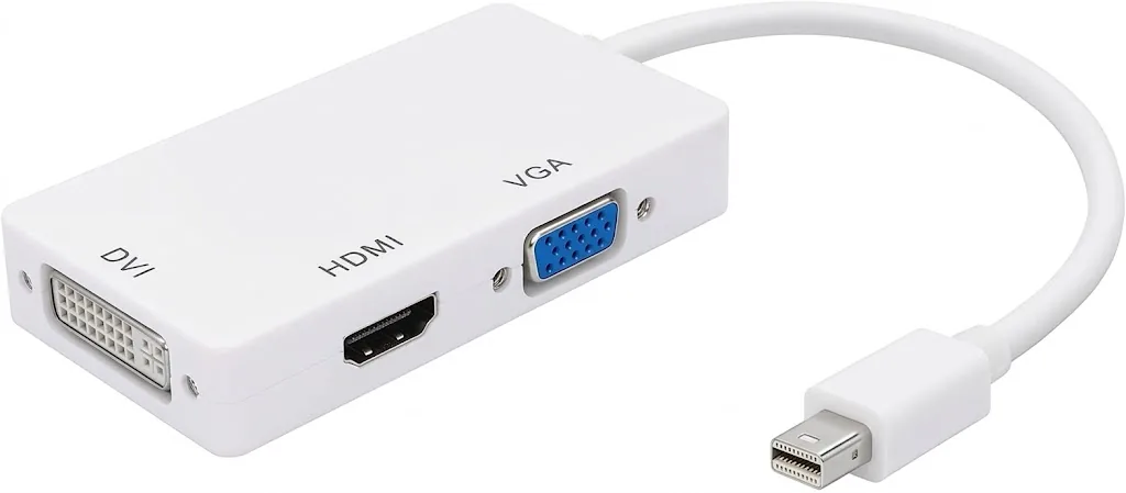 MINI DP MALE TO HDMI + VGA + DVI FEMALE CONVERTER Technotech Technologies