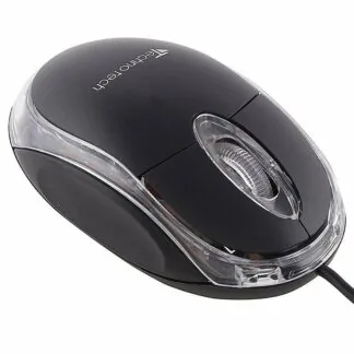 Technotech PS/2 Mini Wired Optical Mouse (TT-01B, Black)