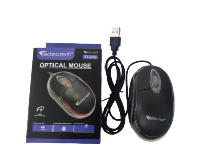 Technotech TT-01B Assorted USB 2.0 Wired Optical Mouse