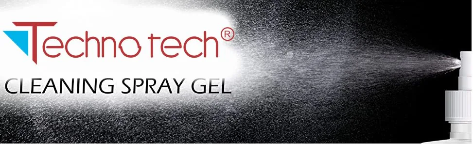 Technotech Screen Cleaner Kit 100 ml for LED and LCD TV, Computer Monitor, Laptop, and iPad Screens - Pack of 2 Technotech Technologies Technotech Screen Cleaner Kit 100 ml for LED and LCD TV, Computer Monitor, Laptop, and iPad Screens - Pack of 2 Technotech Technologies