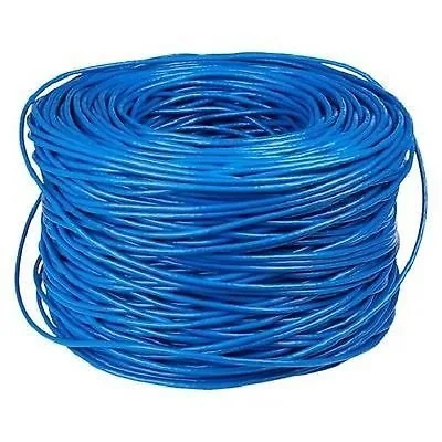 Technotech Cat 5e Ethernet Lan Patch Cable (300 Meter, Blue)