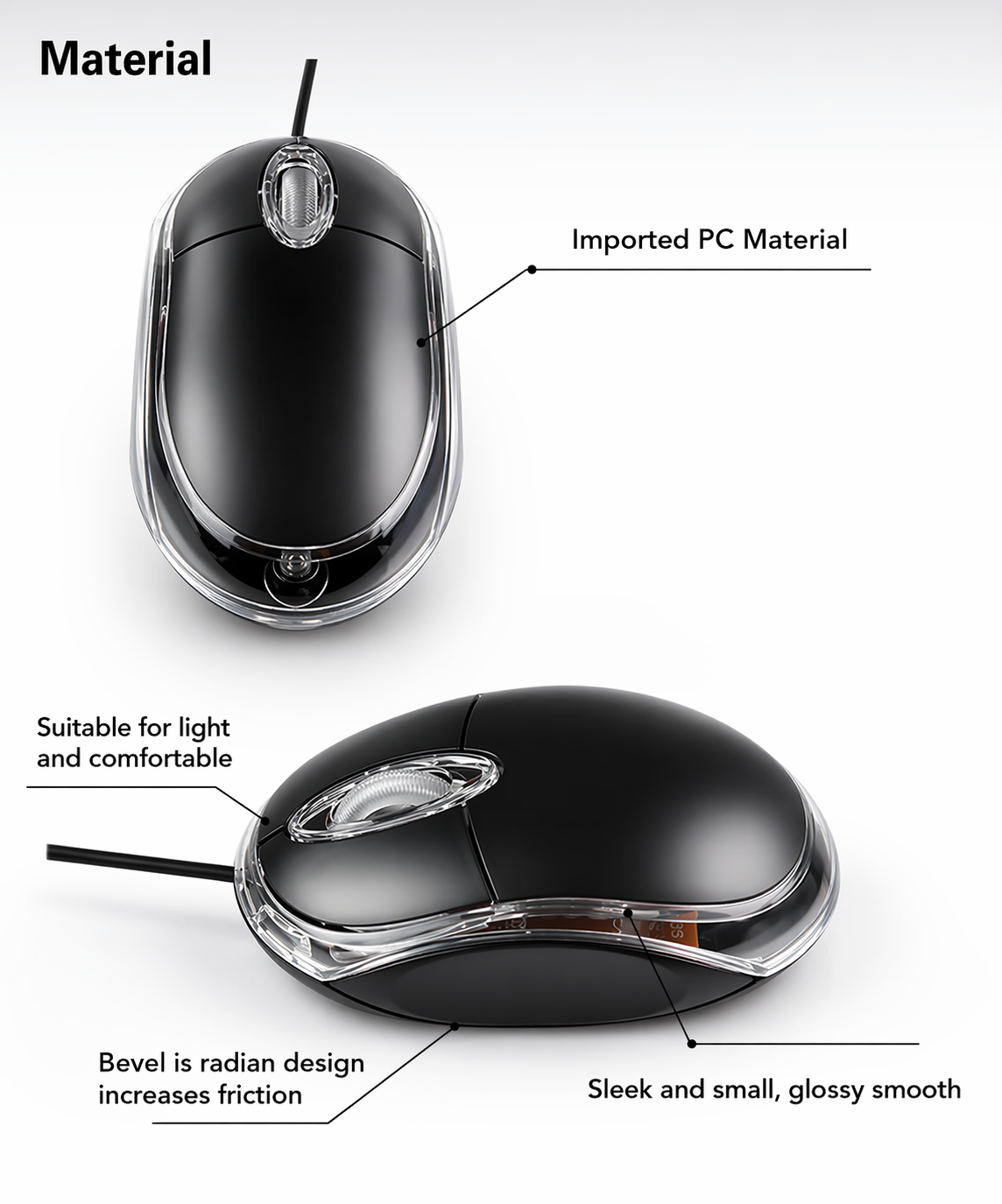 Buy Technotech Wired Optical Mouse Assorted USB 2.0-TT-01B