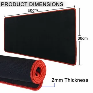 Technotech XXL Speed Mouse Pad – Red (600x300mm)
