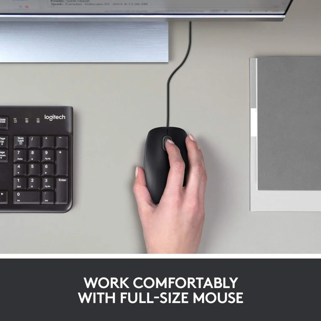 Technotech Wired Optical Mouse 1000 Dpi (M90, Black) Technotech Technologies