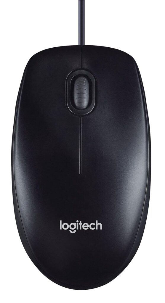 Logitech M90 Wired Optical Mouse 1000Dpi (Chinese Ver., Black) Technotech Technologies