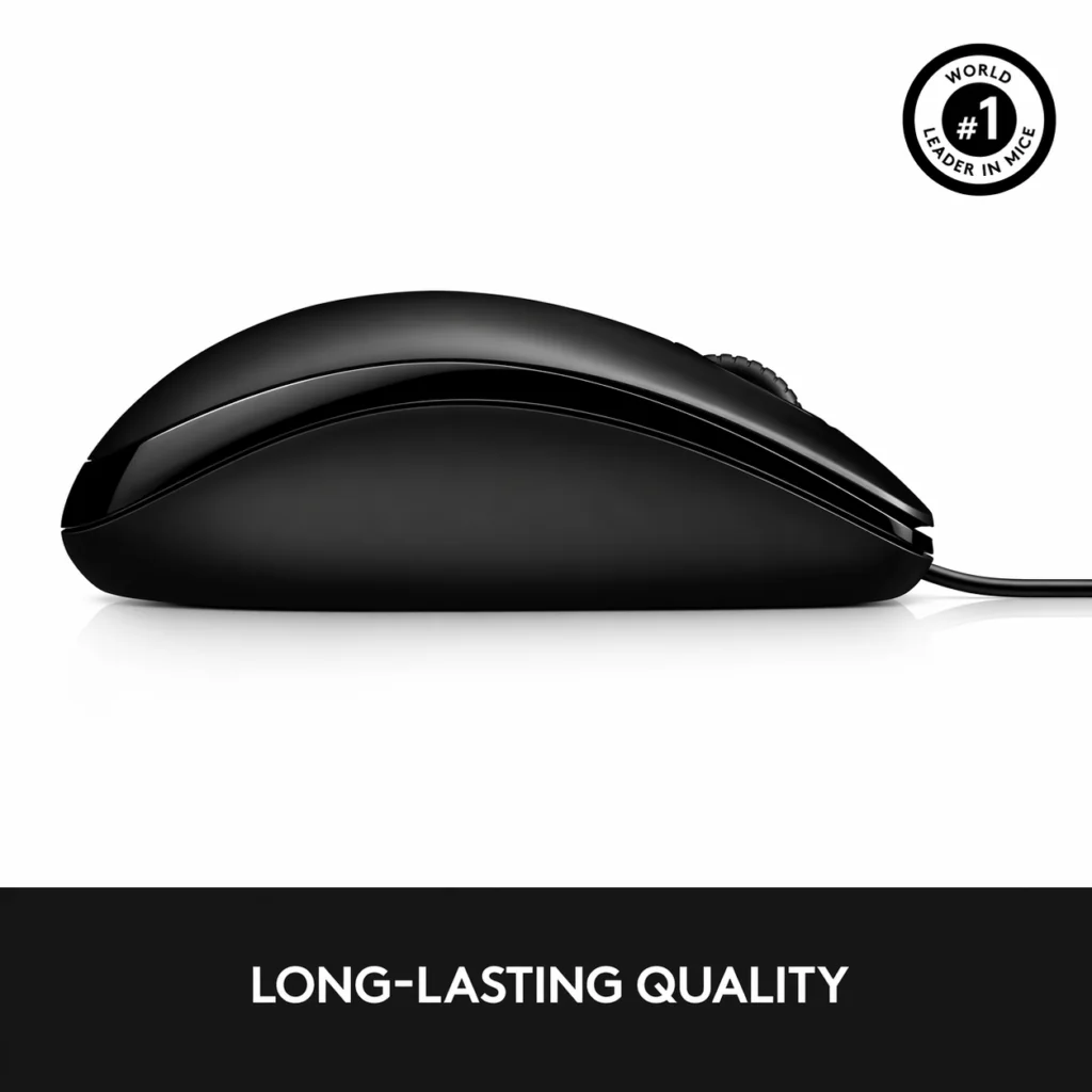Technotech Wired Optical Mouse 1000 Dpi (M90, Black) Technotech Technologies