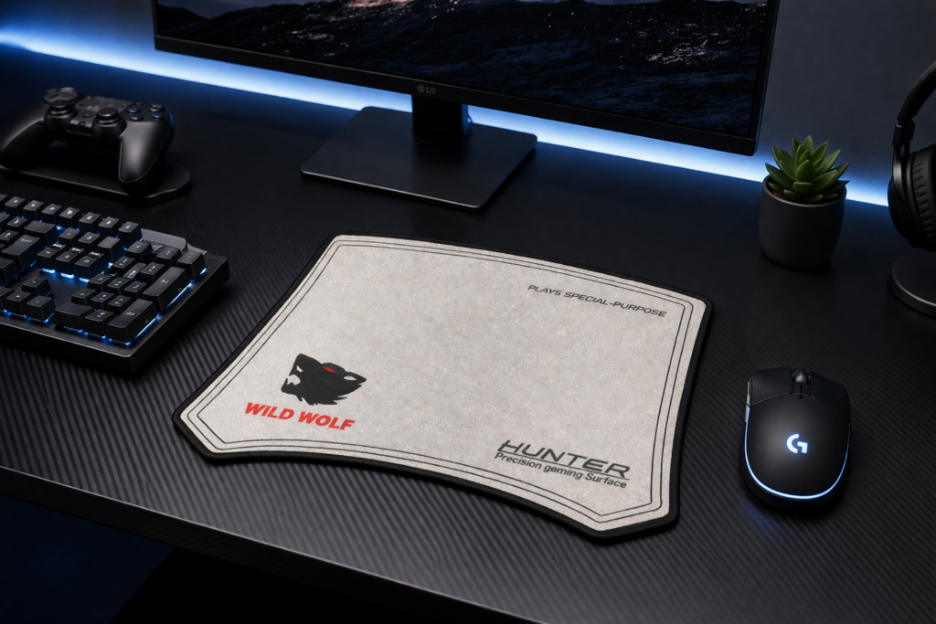 HUNTER H8 SIDE GLIDING MOUSE PAD (250MM300MM2MM) Technotech Technologies