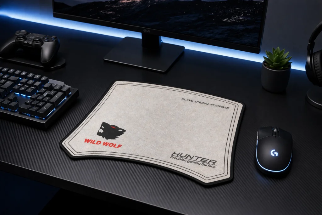 HUNTER H8 SIDE GLIDING MOUSE PAD (250MM300MM2MM) Technotech Technologies
