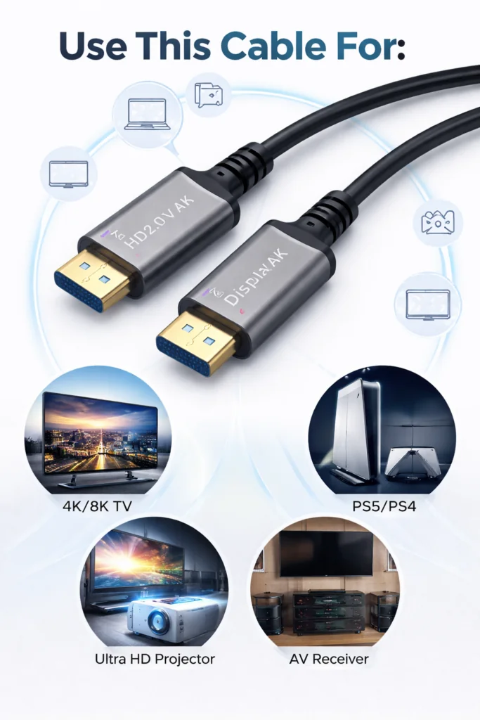 Fiber Active Optical Cable | 100 Meter High-Speed HDMI 2.0 for 4K & 8K UHD Ultra HD Performance Technotech Technologies