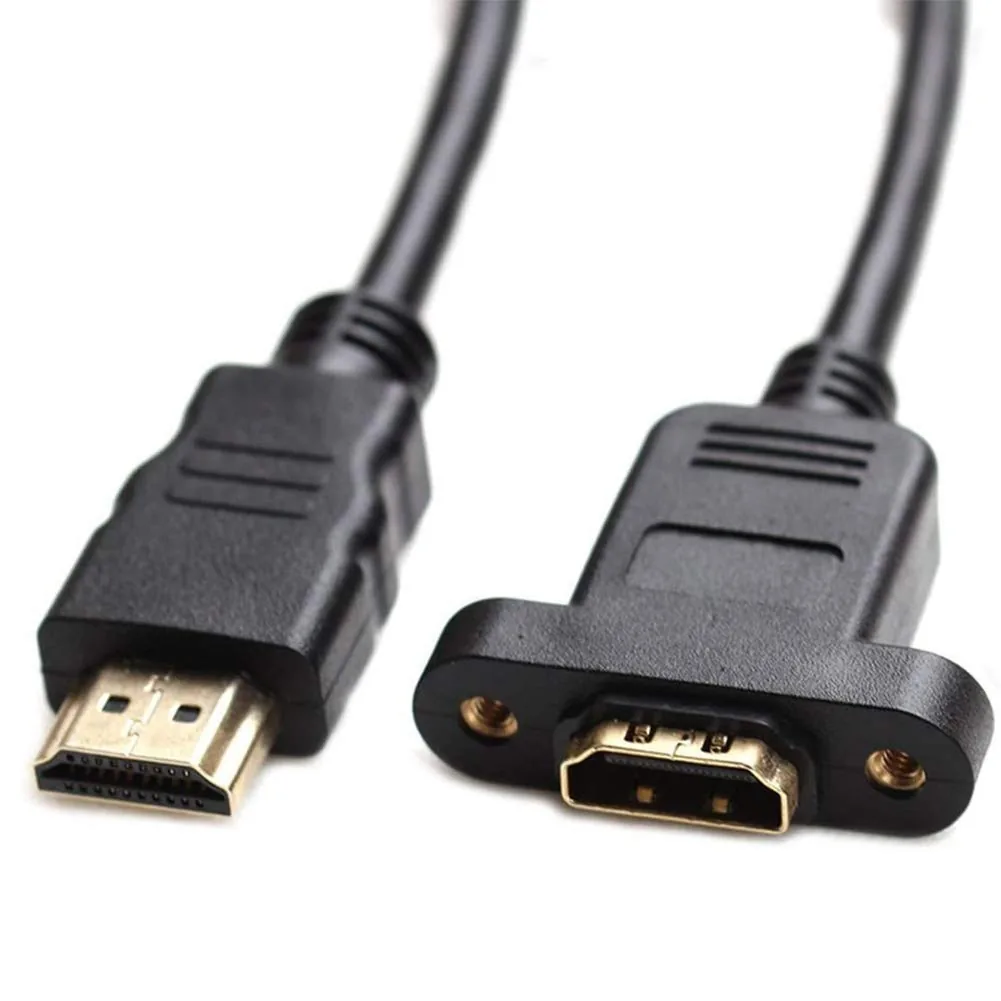HDMI 1.5 Meter Male to Female Screw-Mounted Extension Cable Technotech Technologies