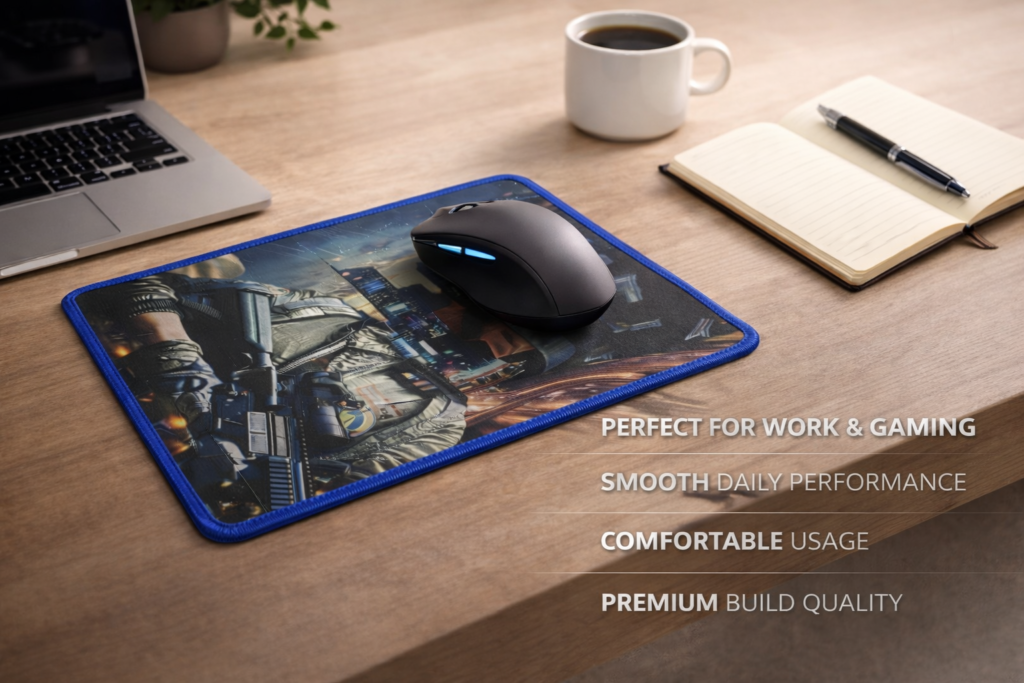 Silk Gliding H2 Mousepad – 190×230mm, Assorted Designs Technotech Technologies