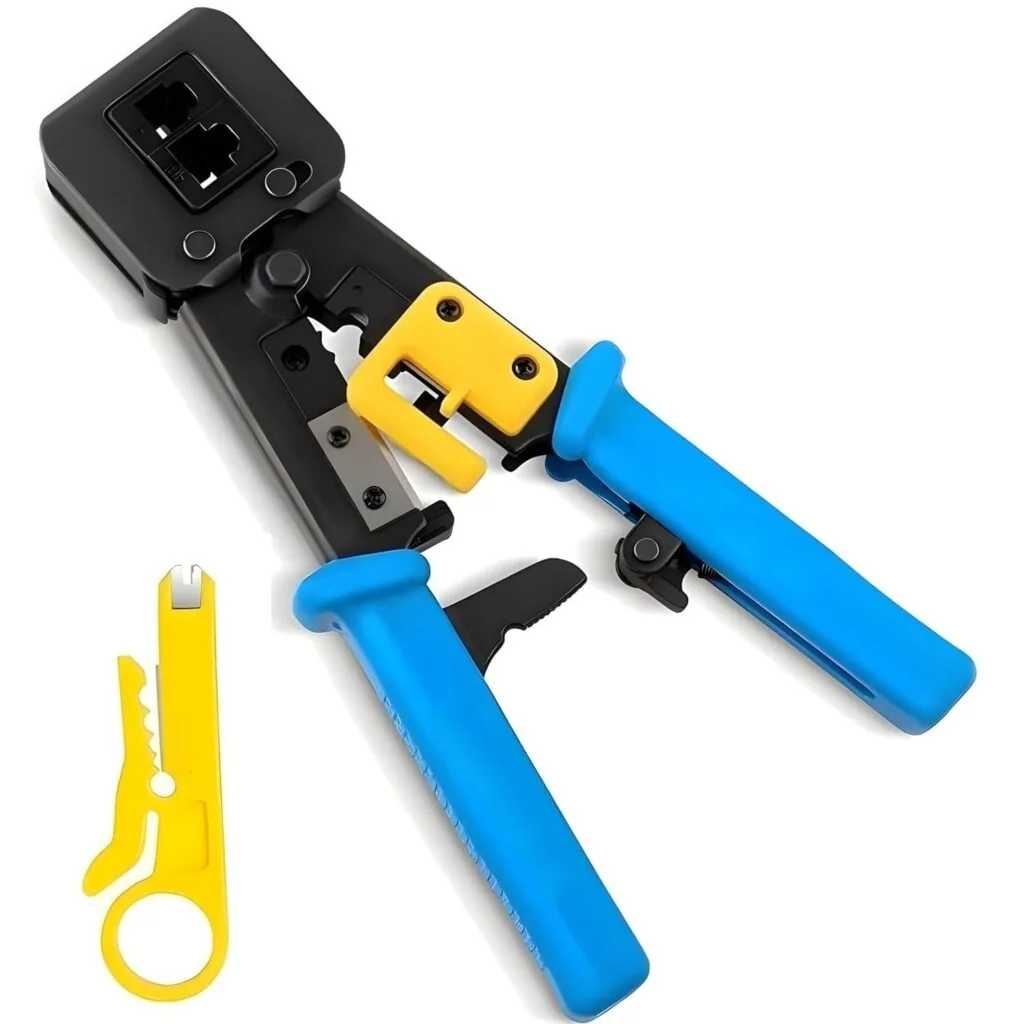 Pass Through Crimping Tool 367-2 – Professional RJ45 Network Cable Tool Technotech Technologies