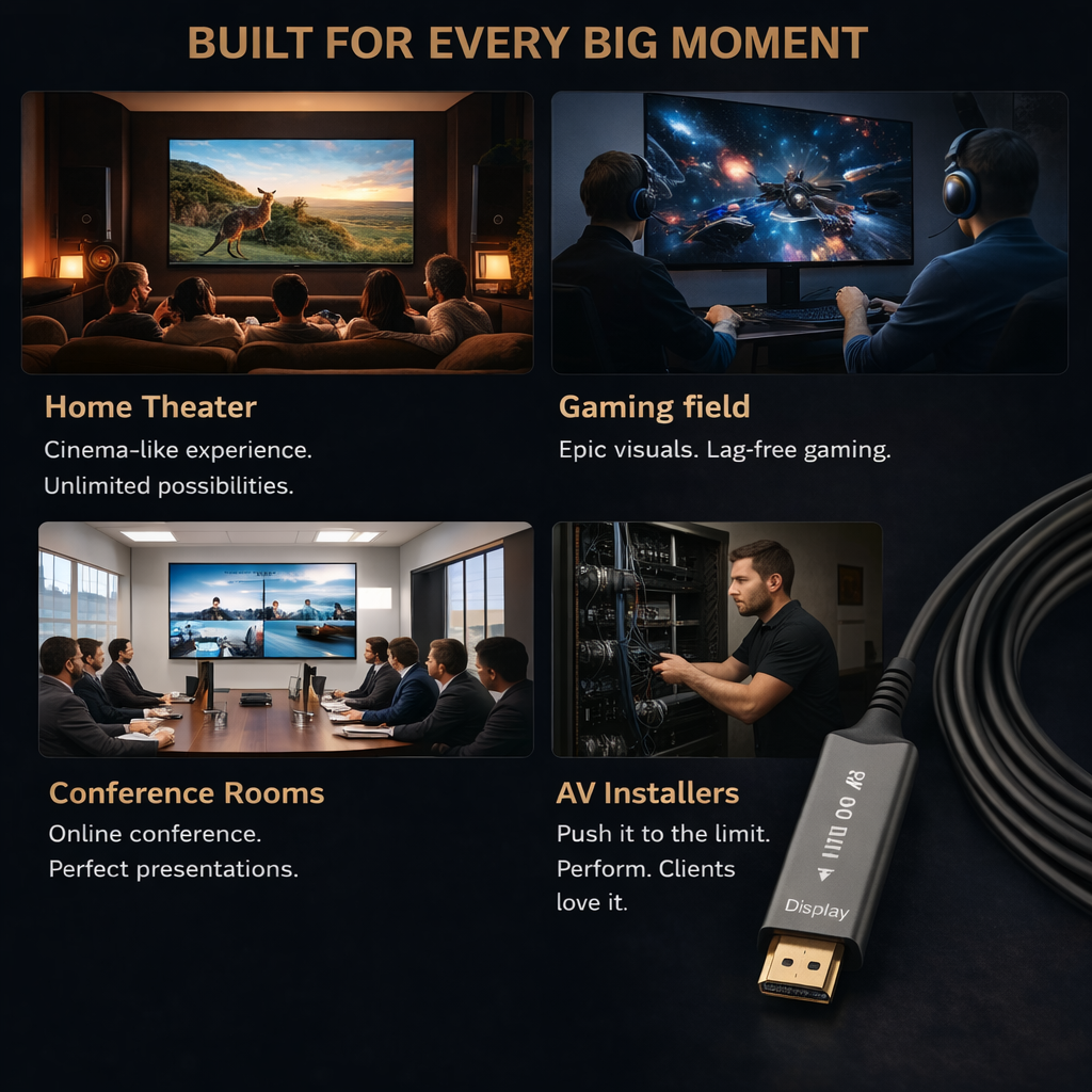 Fiber Active Optical Cable | 100 Meter High-Speed HDMI 2.0 for 4K & 8K UHD Ultra HD Performance Technotech Technologies