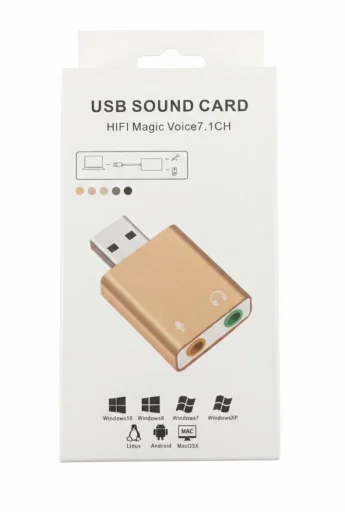 HiFi Magic Voice 7.1 USB Sound Card
