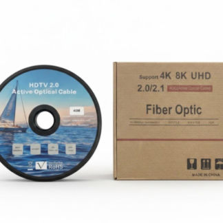 Fiber Active Optical Cable | 40 Meter Ultimate High-Speed HDMI 2.0 for 4K & 8K UHD Ultra HD Performance
