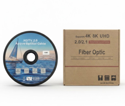 Fiber Active Optical Cable | 40 Meter Ultimate High-Speed HDMI 2.0 for 4K & 8K UHD Ultra HD Performance