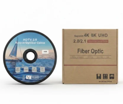 Fiber Active Optical Cable | 40 Meter Ultimate High-Speed HDMI 2.0 for 4K & 8K UHD Ultra HD Performance