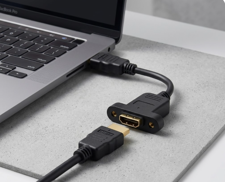 HDMI 1.5 Meter Male to Female Screw-Mounted Extension Cable Technotech Technologies