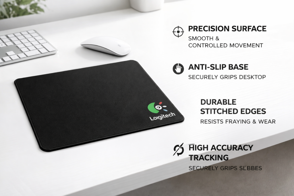 Logitech Slim Mousepad 180x220 Technotech Technologies