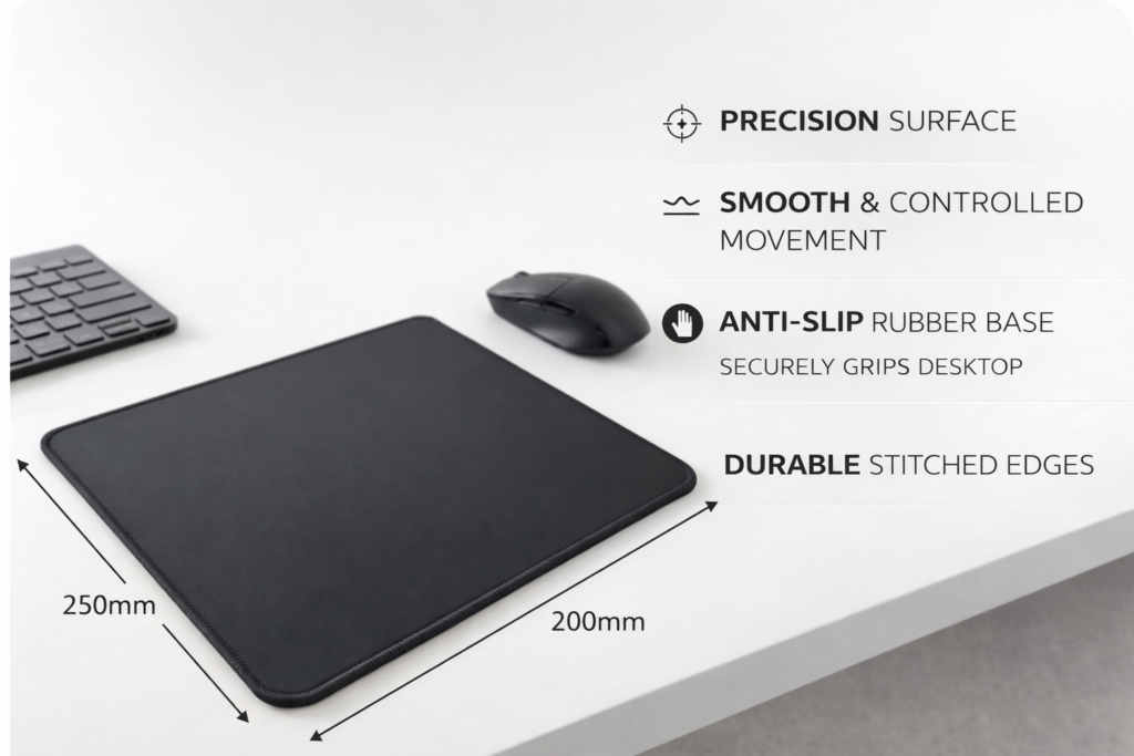 Silk Gliding R7 Mousepad – 200×250mm, Multiple Design Options Technotech Technologies