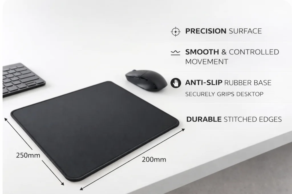 Silk Gliding R7 Mousepad – 200×250mm, Multiple Design Options Technotech Technologies