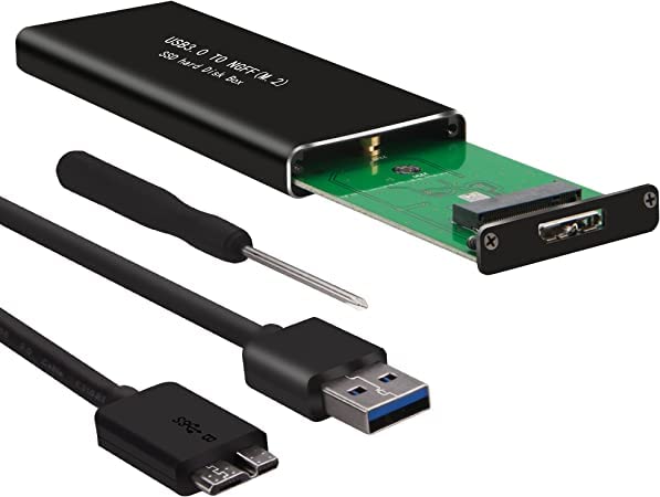 M2 SSD Casing USB 3.0 External Hard Drive Enclosure – High-Speed SATA to USB Adapter Case Technotech Technologies