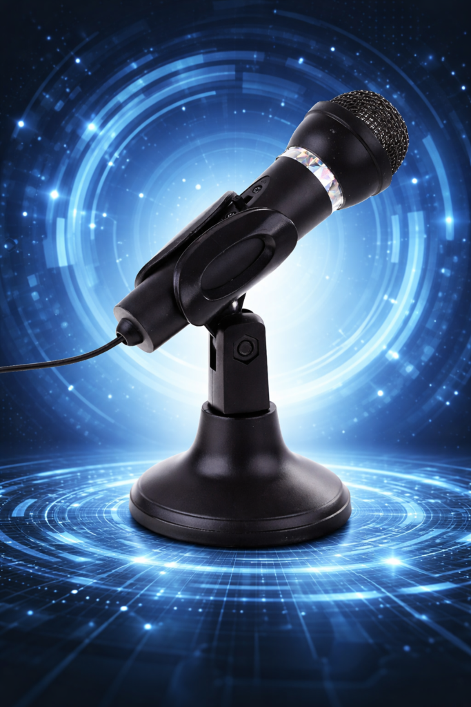 Net KTV YW-30 Mini Microphone – Premium Audio for PC & Laptop Technotech Technologies