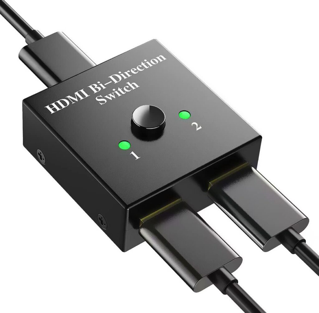 Premium 4K HDMI Bi-Directional Switch 2x1 / 1x2 – Ultra HD HDMI Solution for PS4 & Xbox Technotech Technologies