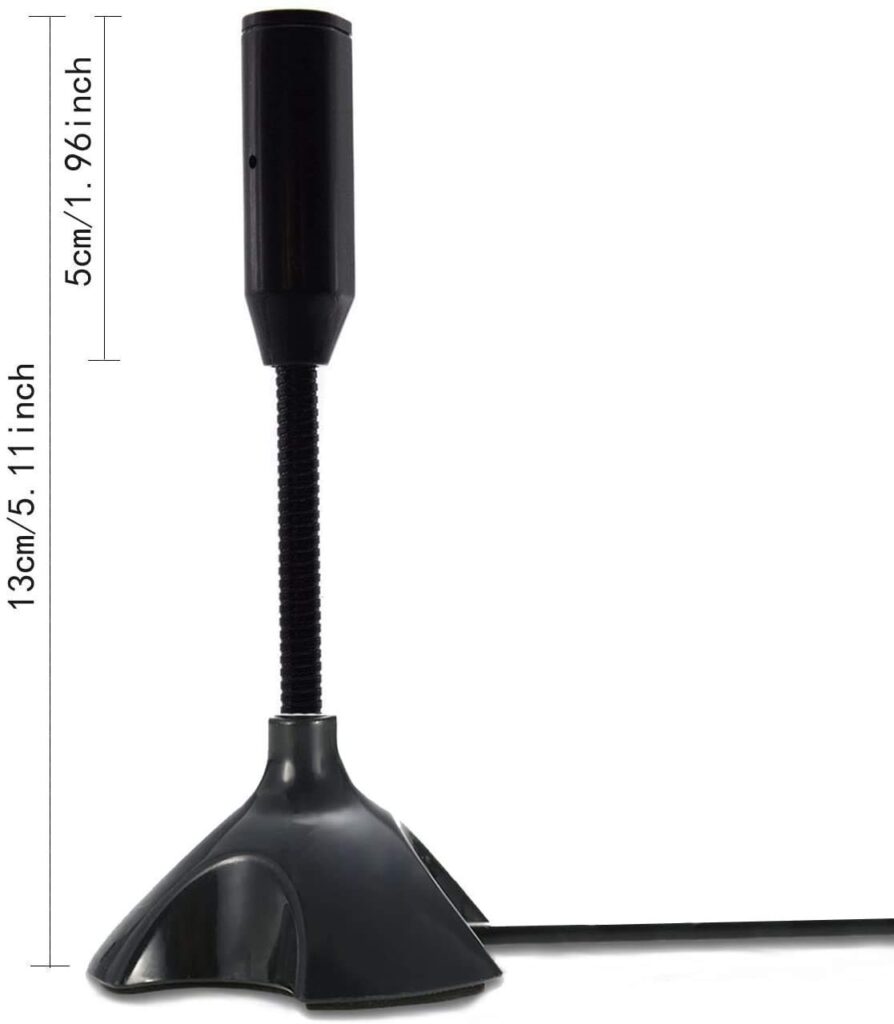 USB Desktop Microphone for PC & Mac – Plug and Play Noise Cancelling Mic Technotech Technologies