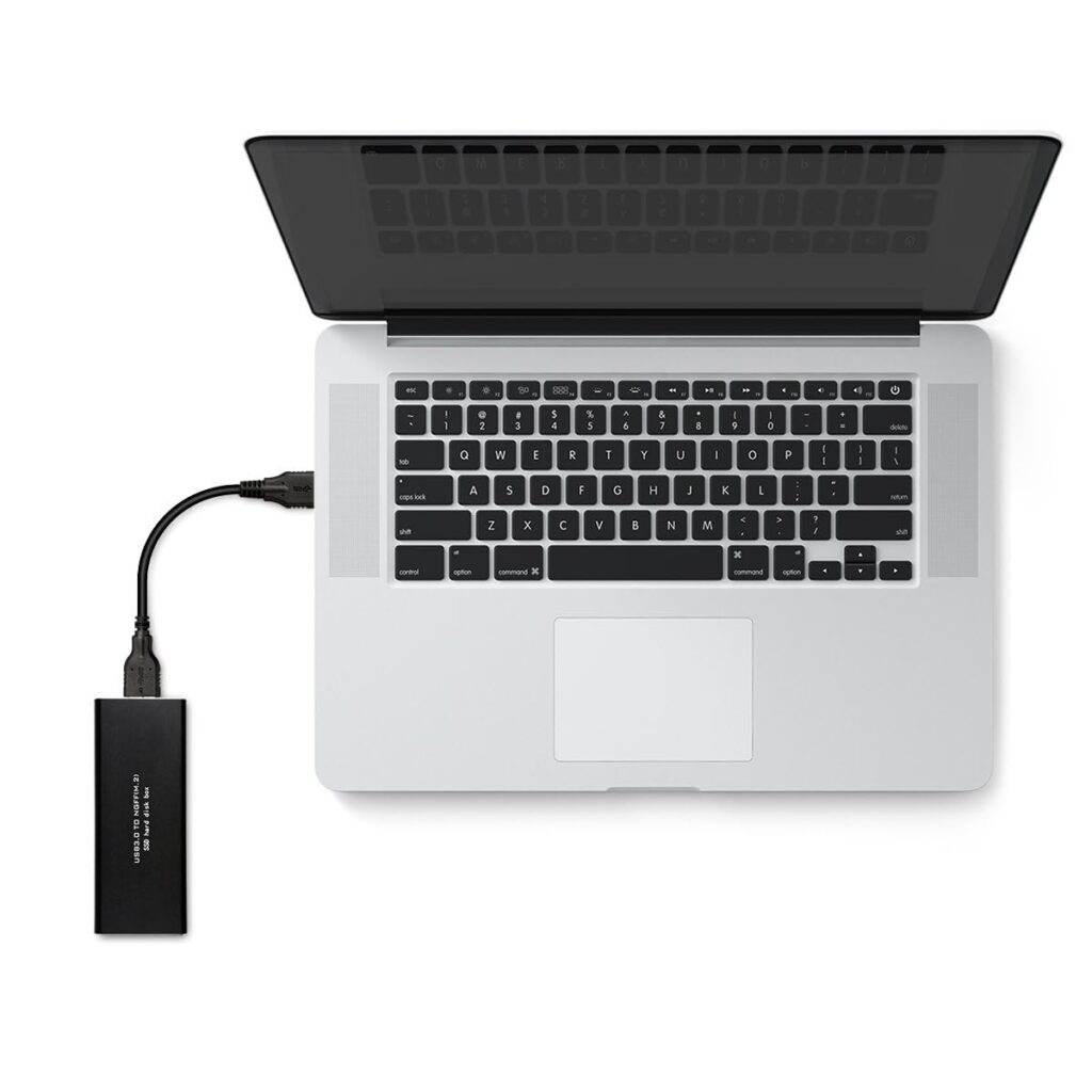 M2 SSD Casing USB 3.0 External Hard Drive Enclosure – High-Speed SATA to USB Adapter Case Technotech Technologies