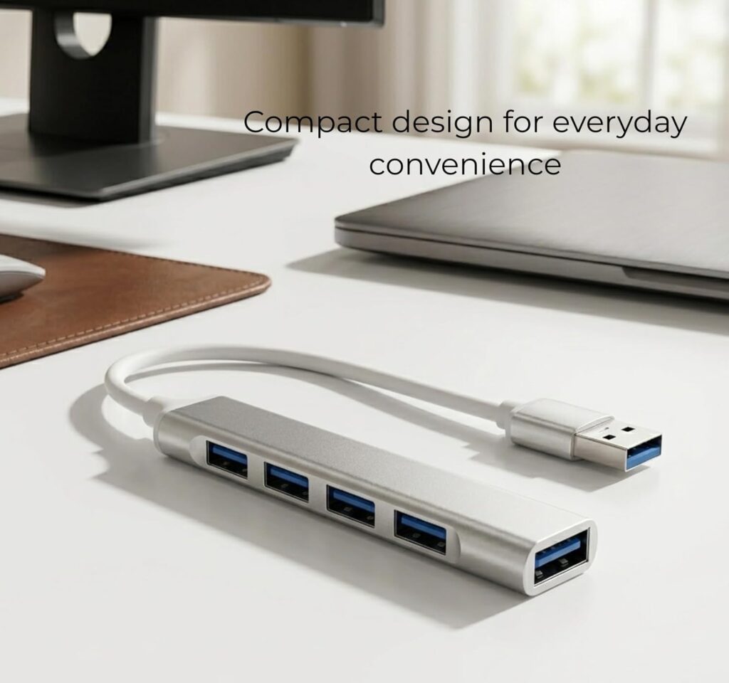USB 3.0 Hub (4 Port) with Metal Body Technotech Technologies