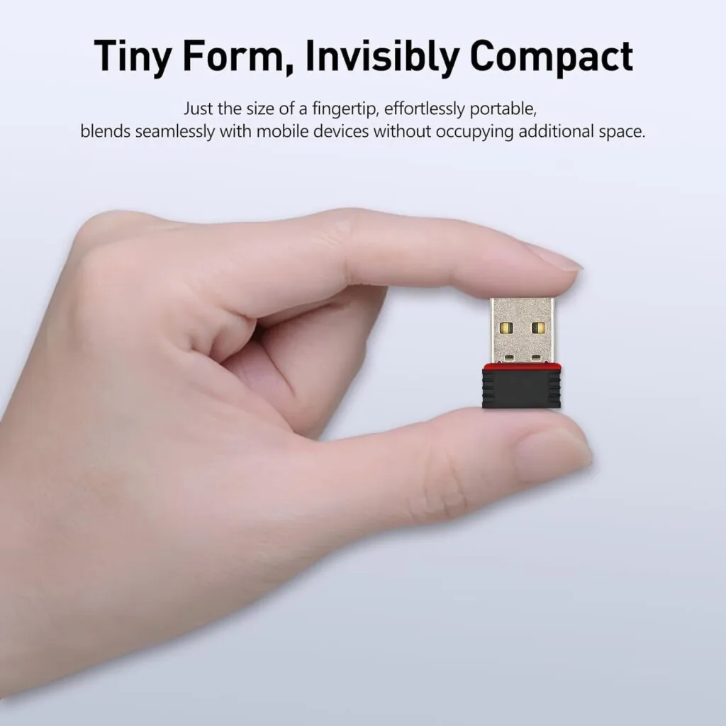 Best Mini Wireless WiFi Dongle 1000Mbps – High-Speed USB WiFi Adapter Technotech Technologies