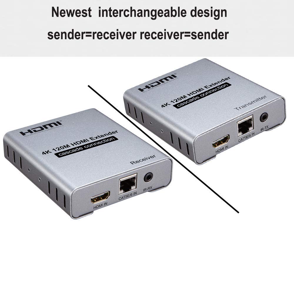 Best HDMI Extender 120 MTR with KVM 1080P – Ultra HD Long Distance Solution Technotech Technologies