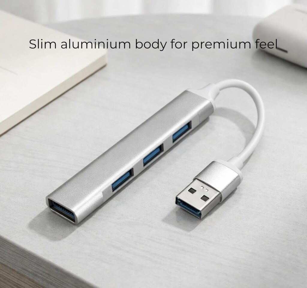 USB 3.0 Hub (4 Port) with Metal Body Technotech Technologies