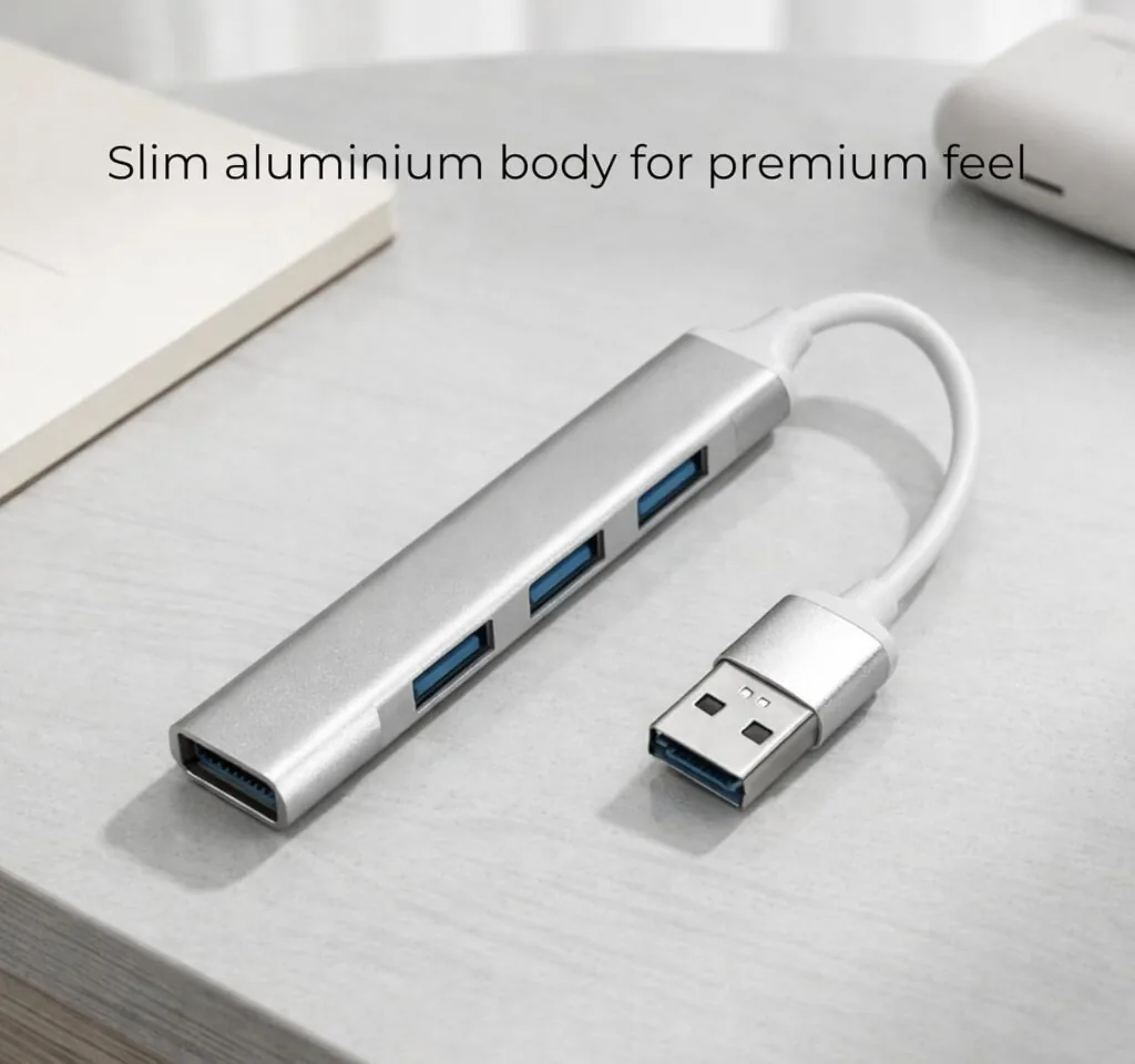 USB 3.0 Hub (4 Port) with Metal Body Technotech Technologies