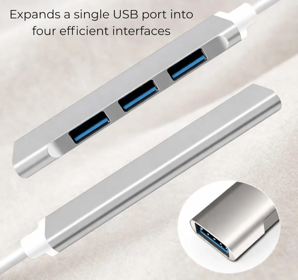 USB 3.0 Hub (4 Port) with Metal Body Technotech Technologies