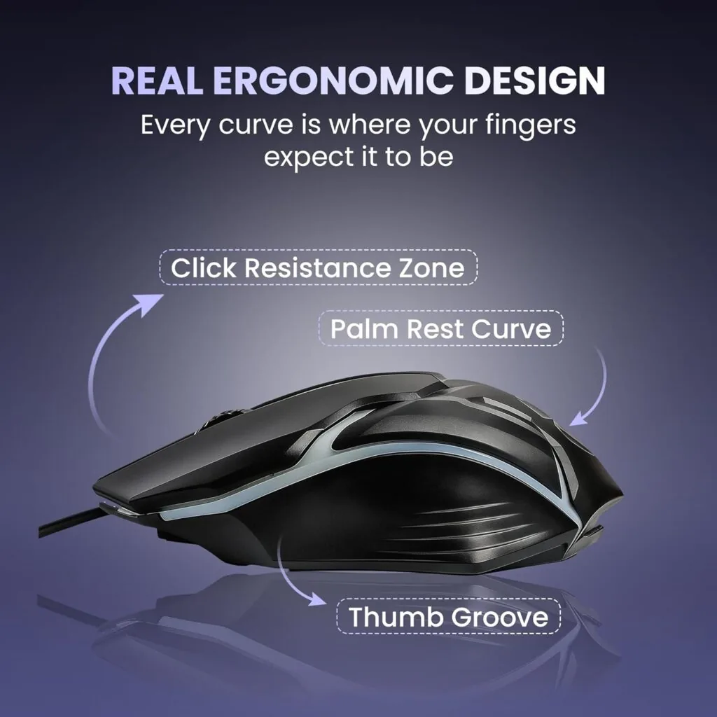 LED Wired Gaming Mouse – Best RGB High-Speed Gaming Mouse Technotech Technologies