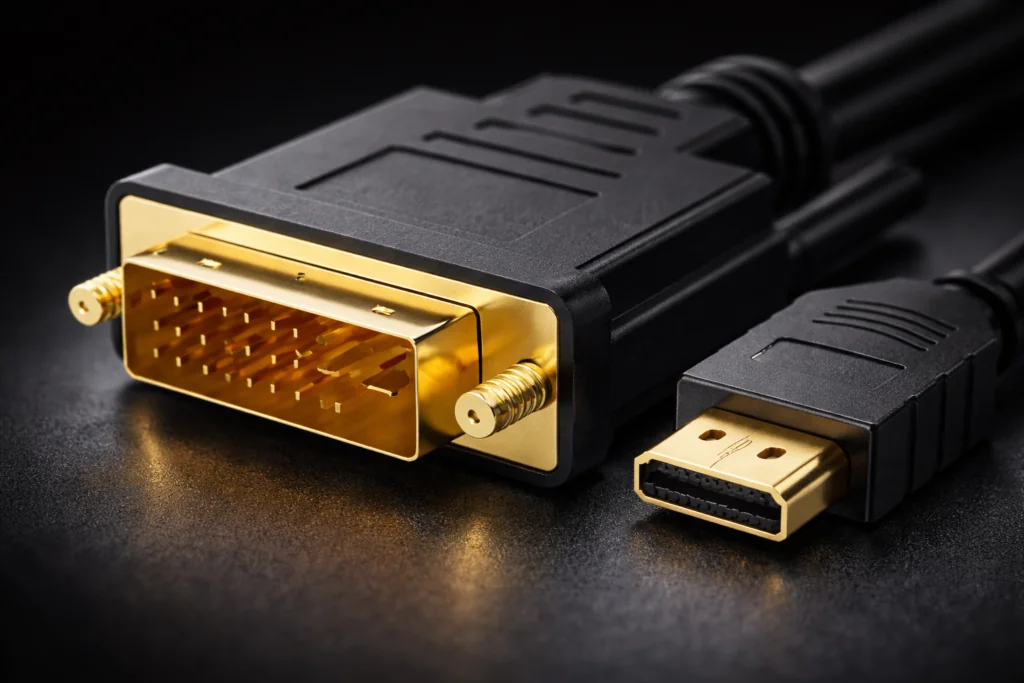 Premium HDMI Male to DVI Male 10M Cable – Ultra-Clear Digital Video Solution Technotech Technologies