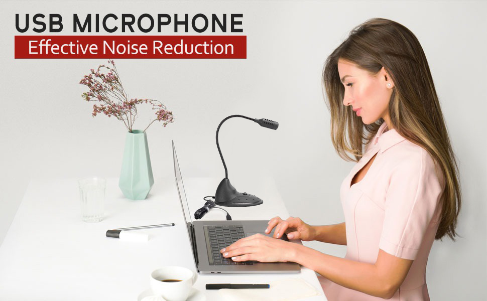 Yin Wei YWZ001M Condenser Microphone – 3.5mm Network Mic for PC, Laptop, Video Chat & Recording Technotech Technologies