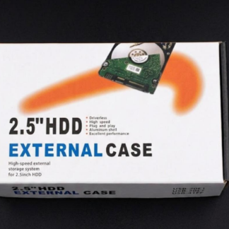 2.5" HDD External Case (Type-C 3.1 Transparent Casing)